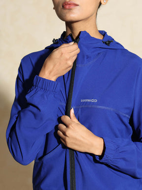 Utility Cargo Jacket Cobalt Blue