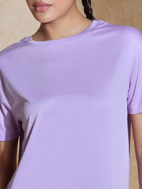 Shop-FlowFit Oversized Tee Lilac