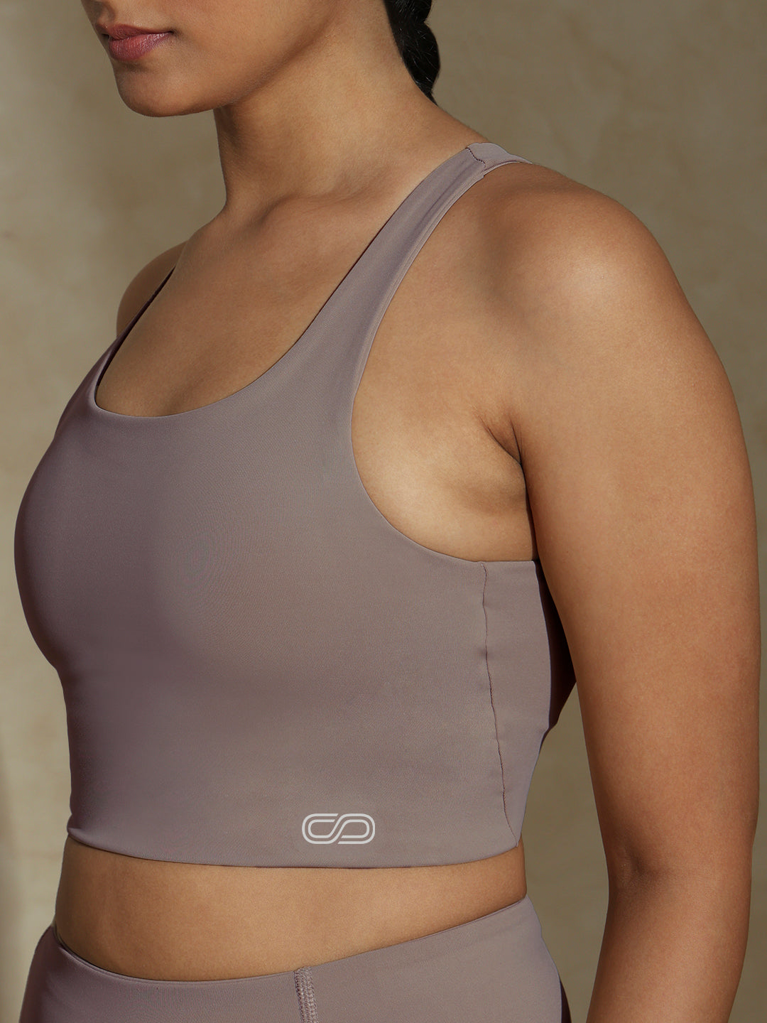 High Impact Action Bra With Clasp Mocha Muse
