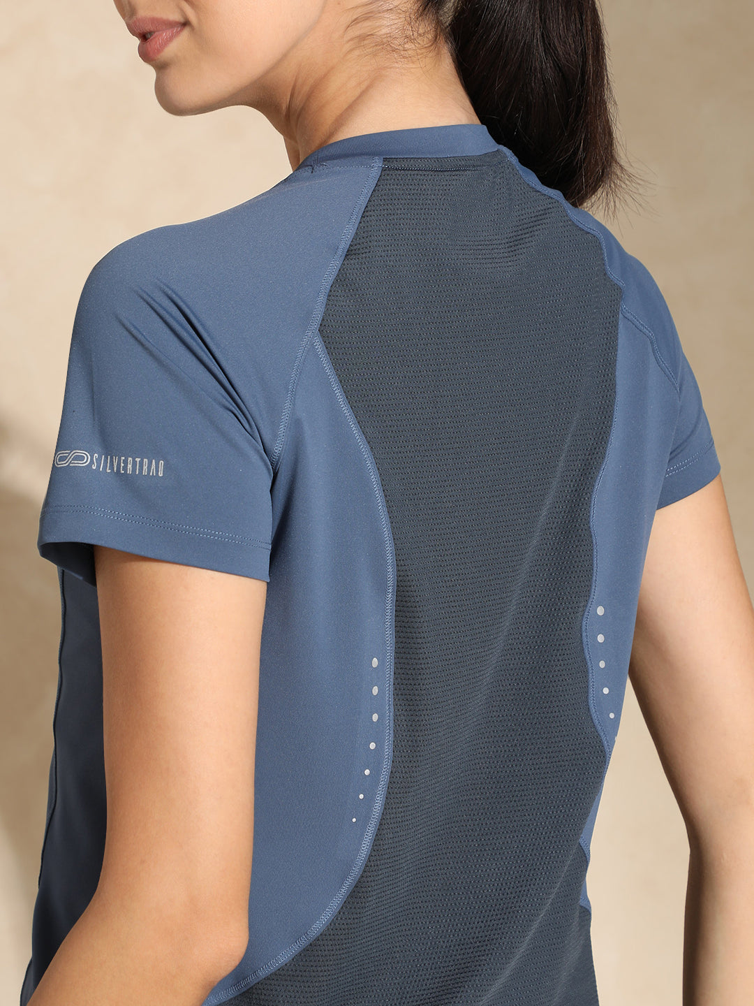 Shop-AeroMesh Short Sleeve Tee Aegean blue