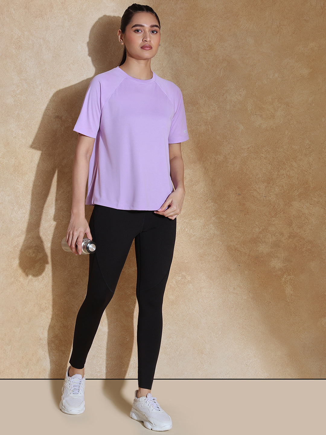 Shop-Traqfit Raglan Tee Lilac