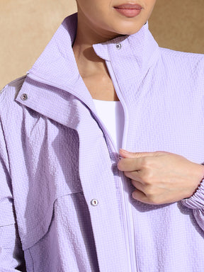 TraqPace Jacket & Cargo Pants Lilac