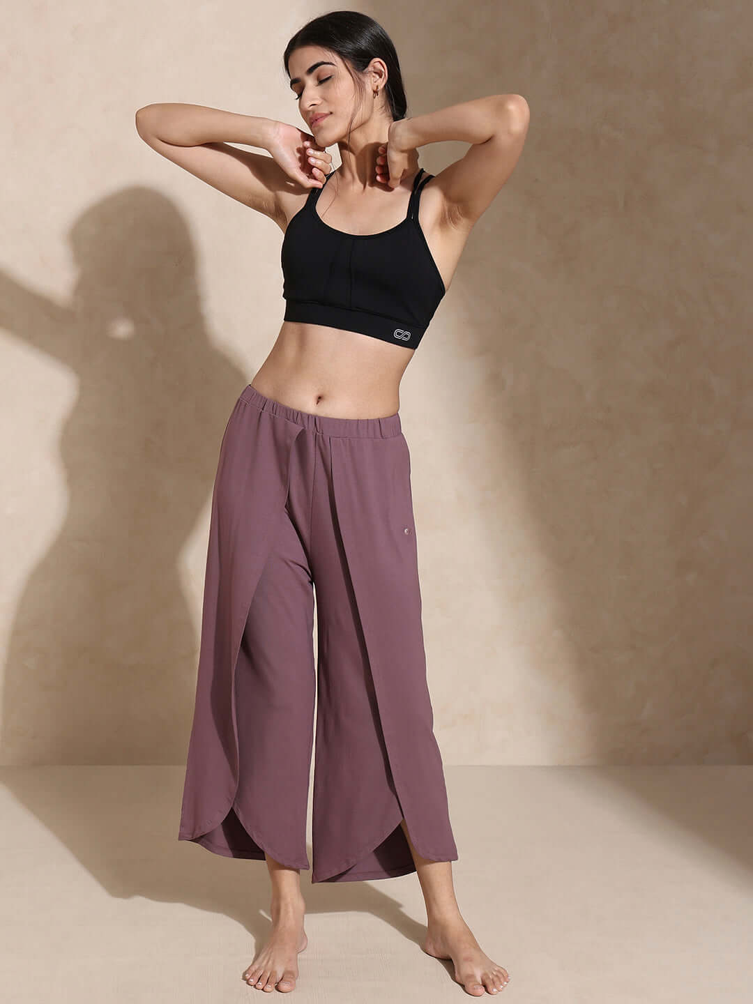 Yoga Tulip Pants Mulberry