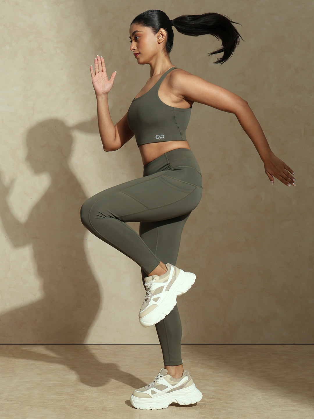 Shop-Luna Sculpt Leggings Terra Olive