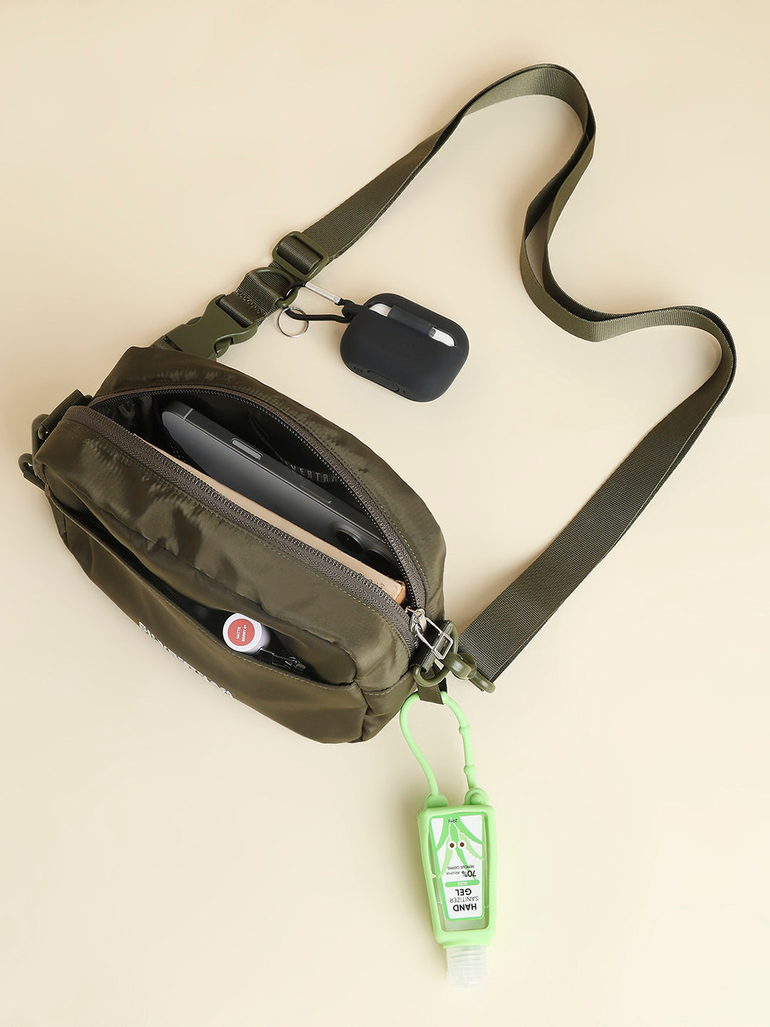 Shop-Traq Sling Bag Olive