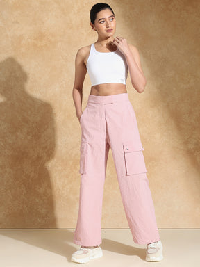 Shop-TraqPace Cargo Pants Ballet Pink