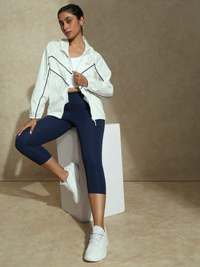 Shop-TraqRunner Ripstop Jacket White