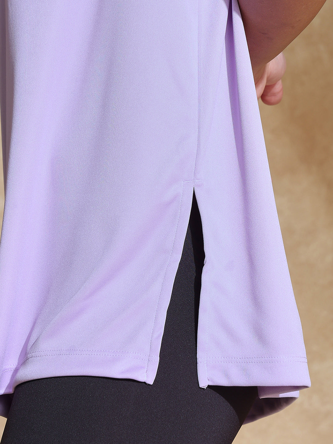 Shop-FlowFit Oversized Tee Lilac
