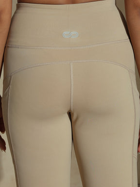 Shop-Luna Sculpt Leggings Almond Beige