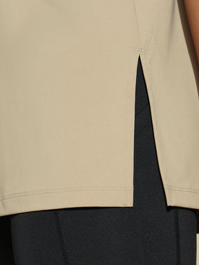 Shop-FlowFit Oversized Tee Almond Beige