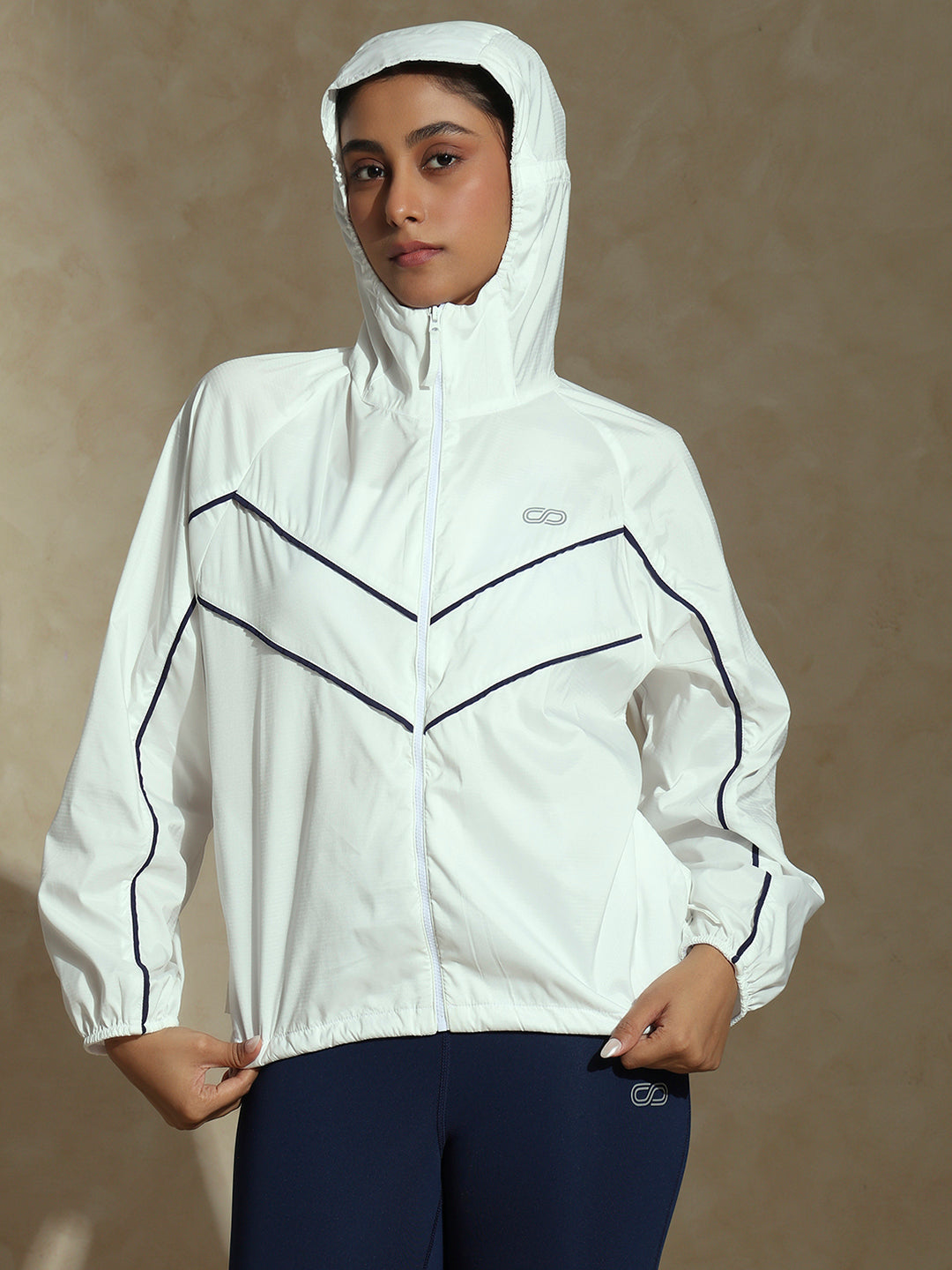 Shop-TraqRunner Ripstop Jacket White