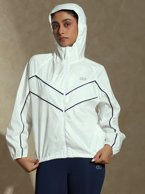 Shop-TraqRunner Ripstop Jacket White
