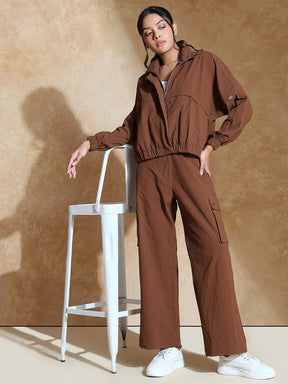 TraqPace Jacket & Cargo Pants Java