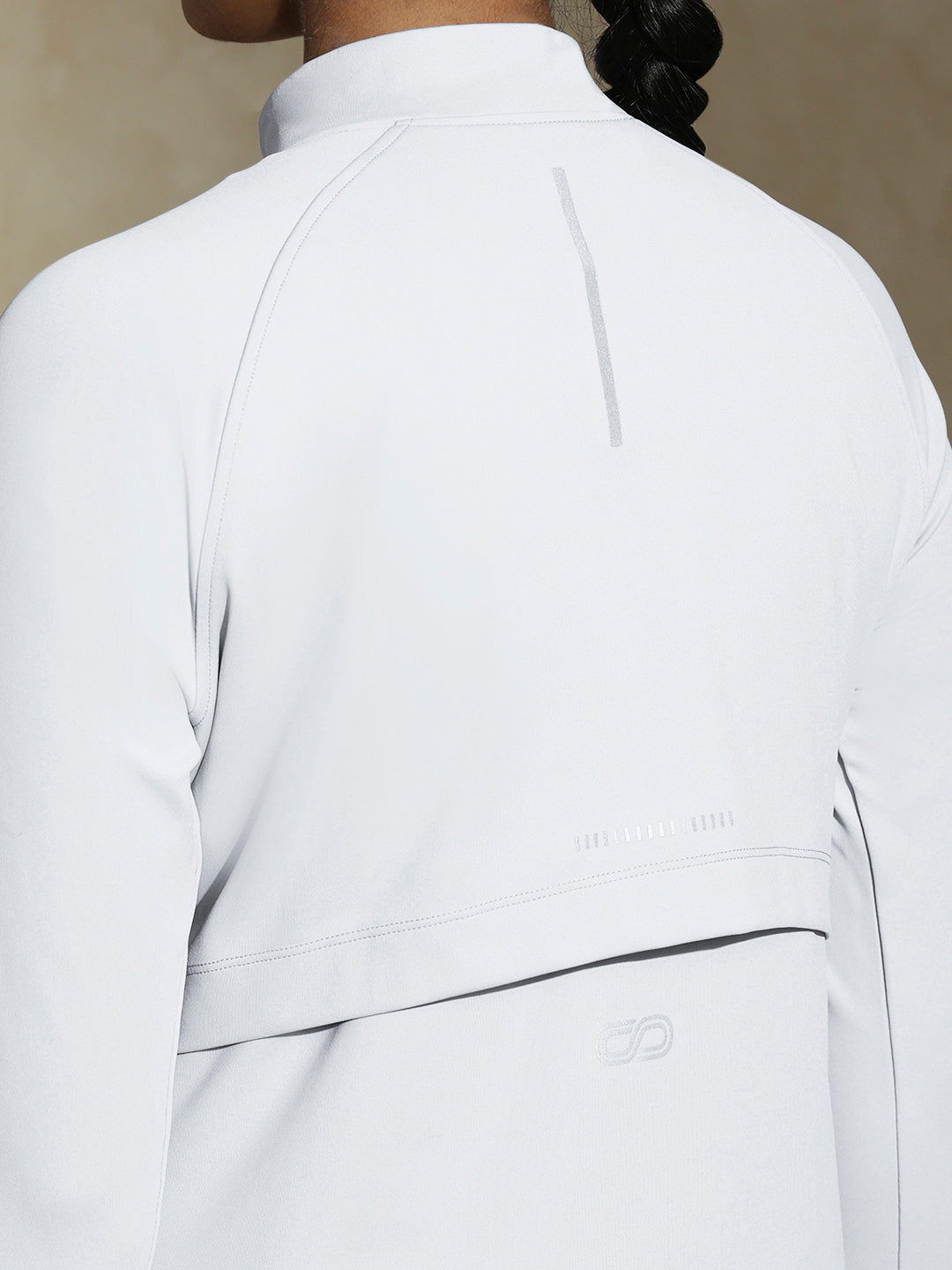 Shop-TraqRun Half-Zip tee Lunar Grey