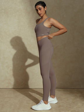 Shop-Luna Sculpt Leggings Mocha Muse