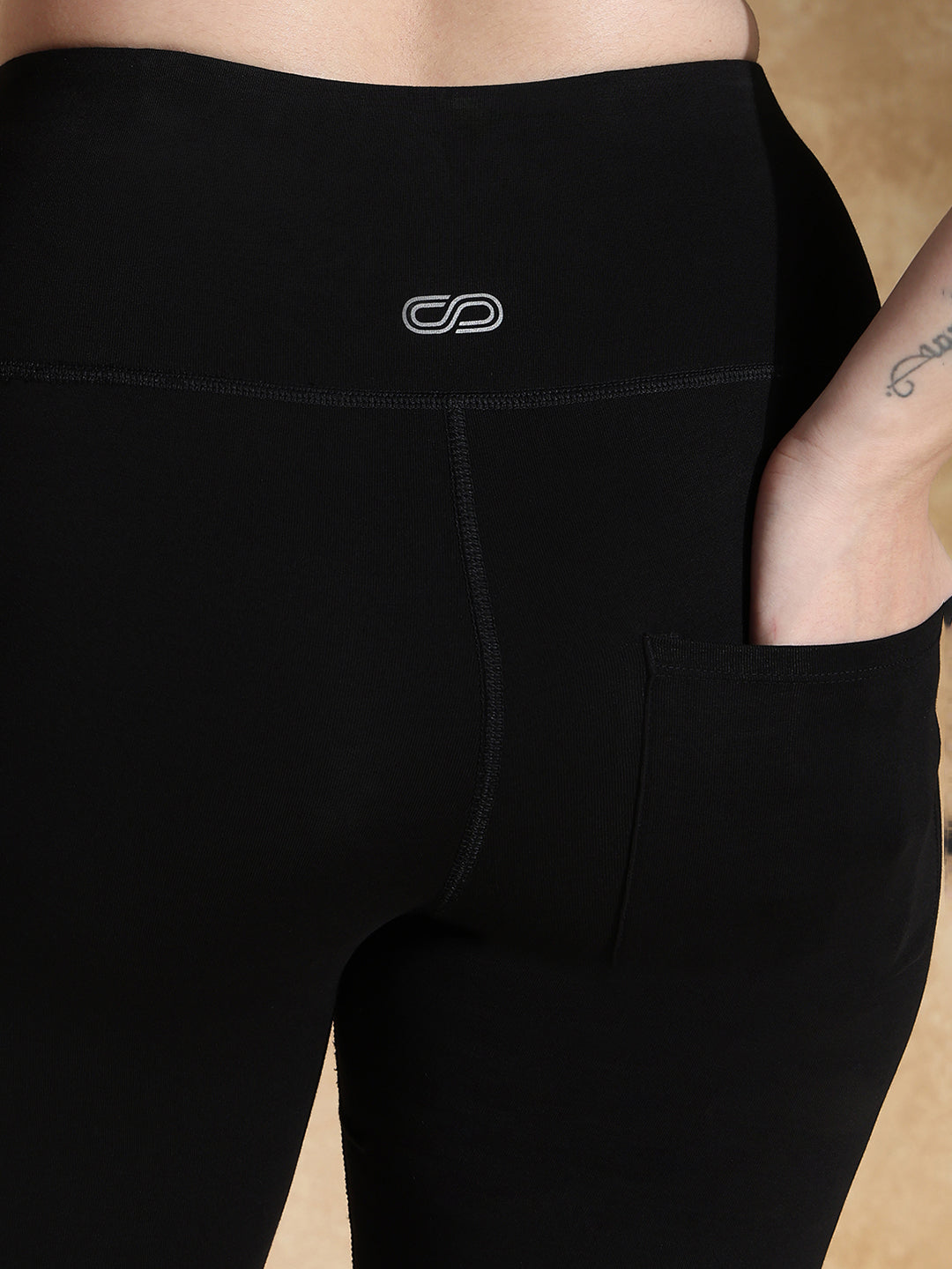 CottonFlex Flare Pants Black