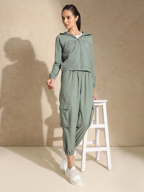 Shop-Light Sage Utility Cargo Jacket & Tracker Cargo Pants
