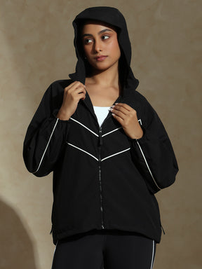 Shop-TraqRunner Ripstop Jacket Black