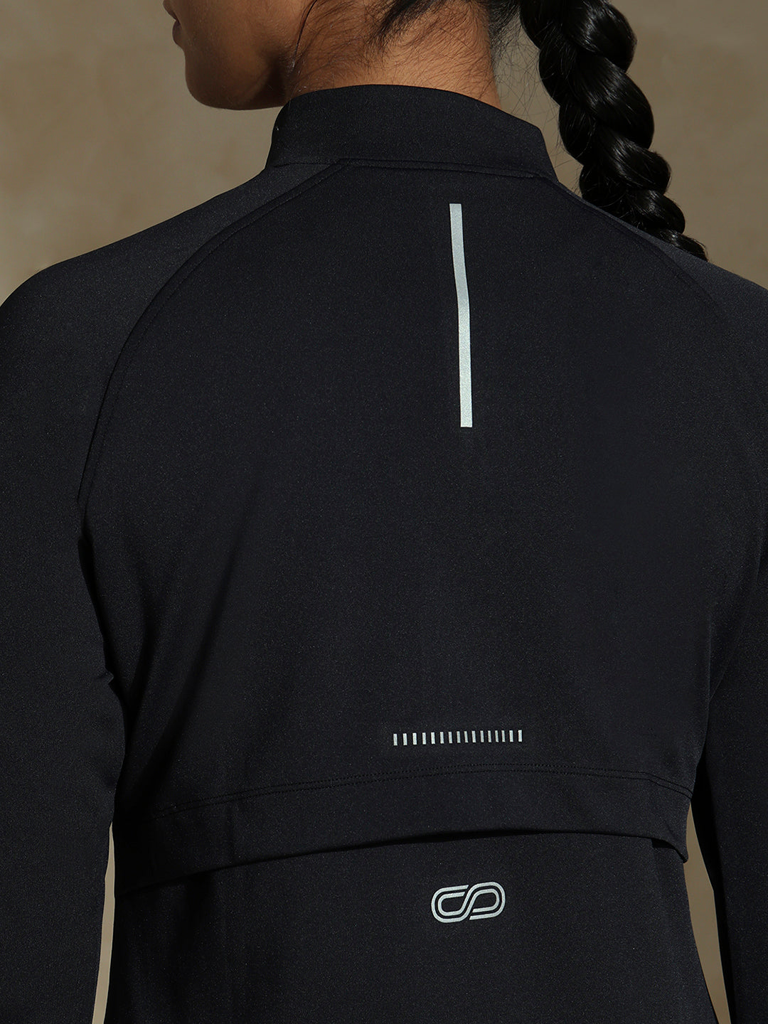 Shop-TraqRun Half-Zip tee Black