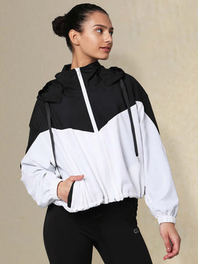 Shop-Bomber Jacket Black And White