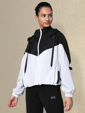 Bomber Jacket Black And White