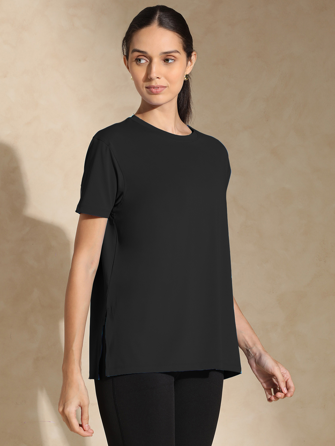 Shop-FlowFit Oversized Tee Black