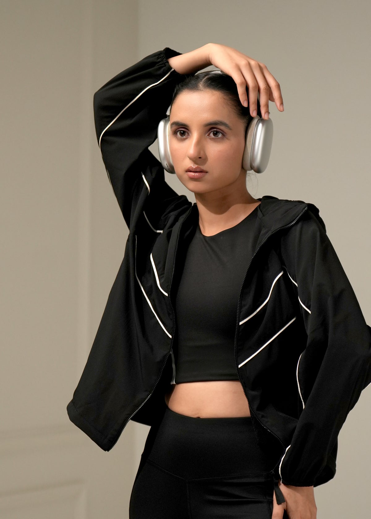 TraqRunner Ripstop Jacket Black