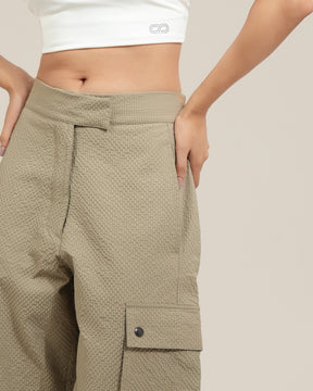 Shop-AeroTraq Cargo Pants Stone Beige