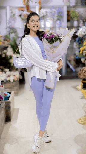 Ath Perform 7/8 High Waist Leggings Periwinkle