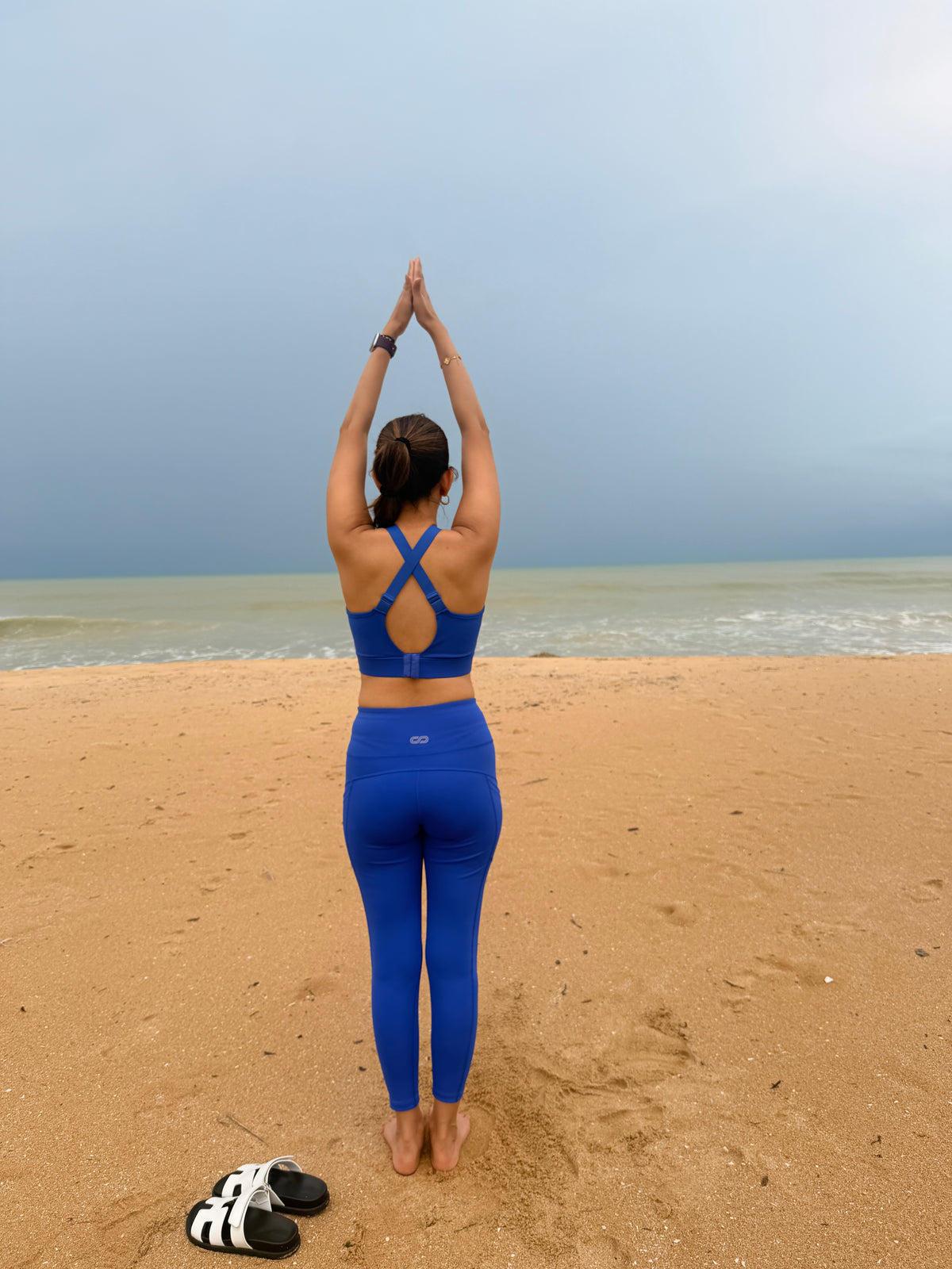 Luna Sculpt Leggings Dazzling Blue