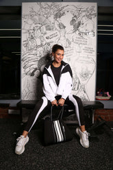 Shop-Bomber Jacket Black And White
