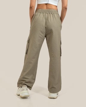 Shop-AeroTraq Cargo Pants Stone Beige