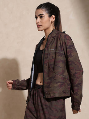 Utility Cargo Jacket Army Camo