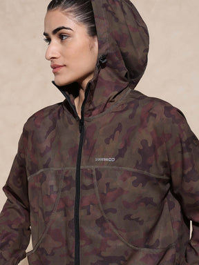 Utility Cargo Jacket Army Camo