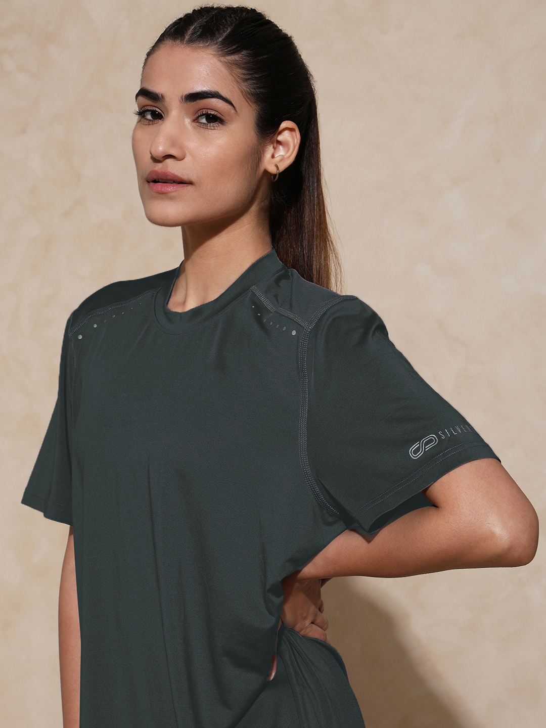 Shop-Boyfriend TraqDry Tee Slate Grey