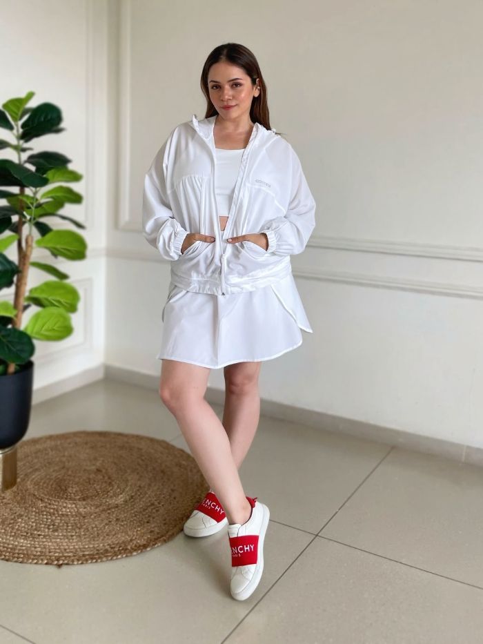 TraqFlex Skort White
