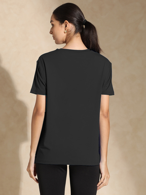 Shop-FlowFit Oversized Tee Black