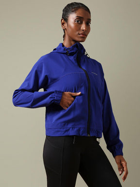 Utility Cargo Jacket Cobalt Blue