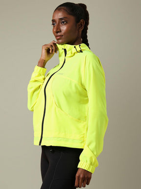 Utility Cargo Jacket Safety Yellow