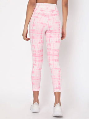 Pink Shibori Luxe Leggings