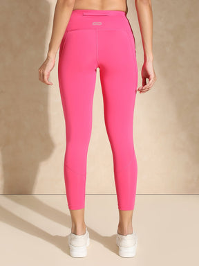 Shop-Pink Fuchsia High Impact Action Bra & Aura Leggings