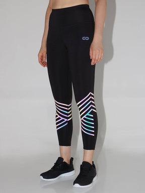 Artemis Reflective Leggings Black-Leggings-Silvertraq-Black-XS-Silvertraq