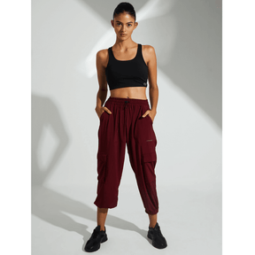 Tracker Cargo Pants Oxblood-Joggers-Silvertraq-Silvertraq