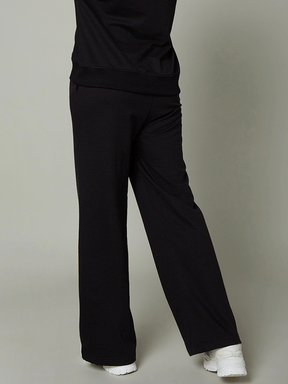 Terry All Weather Black Sweatshirt & Tracks For Women