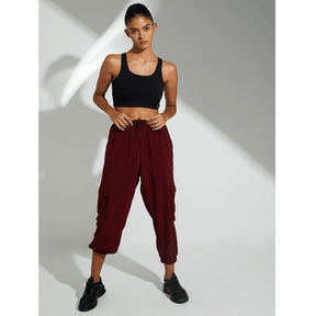 Tracker Cargo Pants Oxblood-Joggers-Silvertraq-Silvertraq