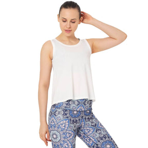 Wicking Swing Vest White-Tank Top-Silvertraq-Silvertraq