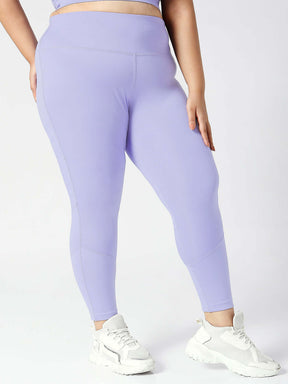 Ath Perform 7/8 High Waist Leggings Periwinkle Plus-Leggings-Silvertraq-Periwinkle-XS-Silvertraq