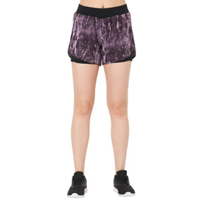 Perform Shorts Purple Tie Dye-Shorts-Silvertraq-Silvertraq