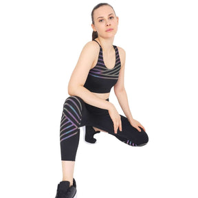 Artemis Reflective Leggings Black-Leggings-Silvertraq-Silvertraq