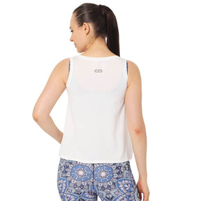 Wicking Swing Vest White-Tank Top-Silvertraq-Silvertraq